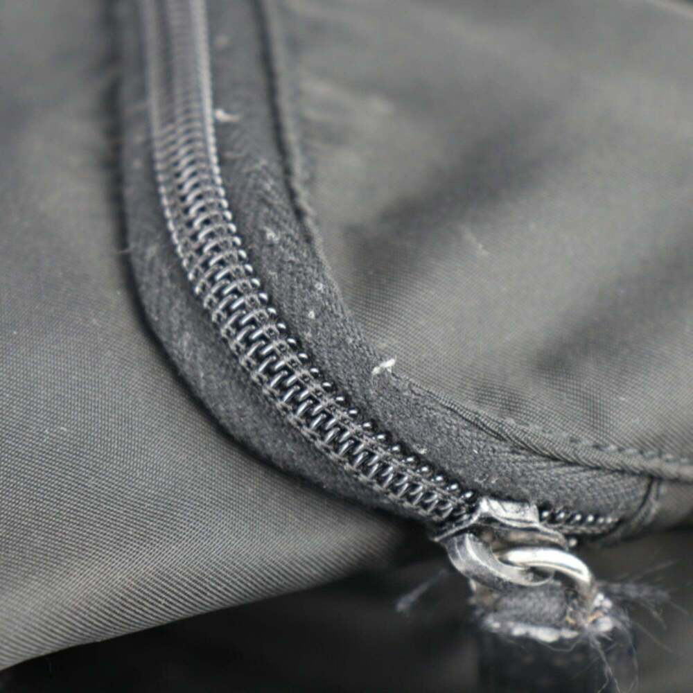 PRADA Black Leather Shoulder Bag - Picture 7 of 10